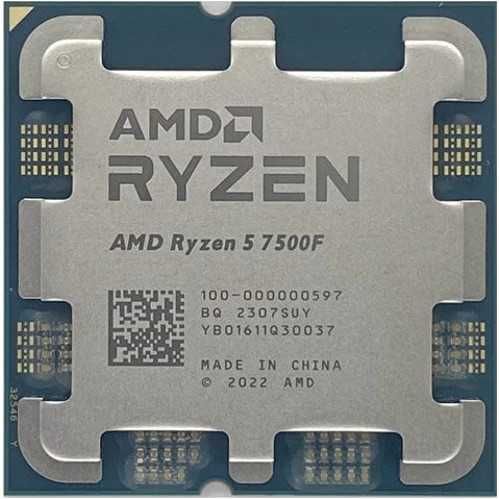 Процессор AM5 AMD Ryzen 5 7500F 6-Core Processor