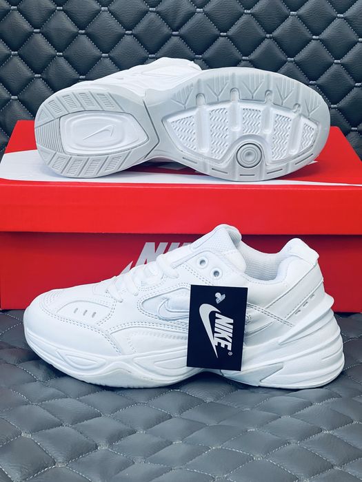 Nike air Monarch Tekno M2K all White кроссовки женские найк монарх