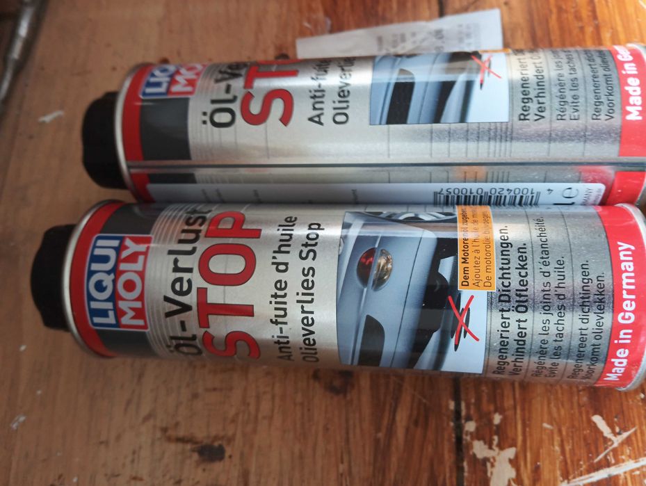 Preparat niwelujący wyciek oleju