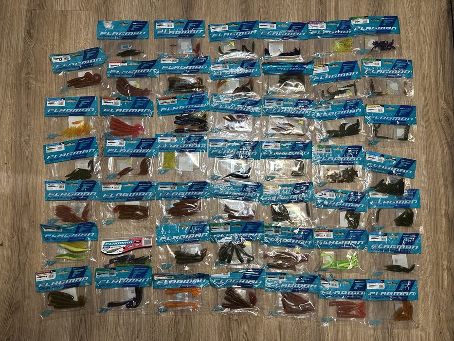 Reins, Флагман, Fish Up, Crazy Fish, Manns, Keitech, Meiho