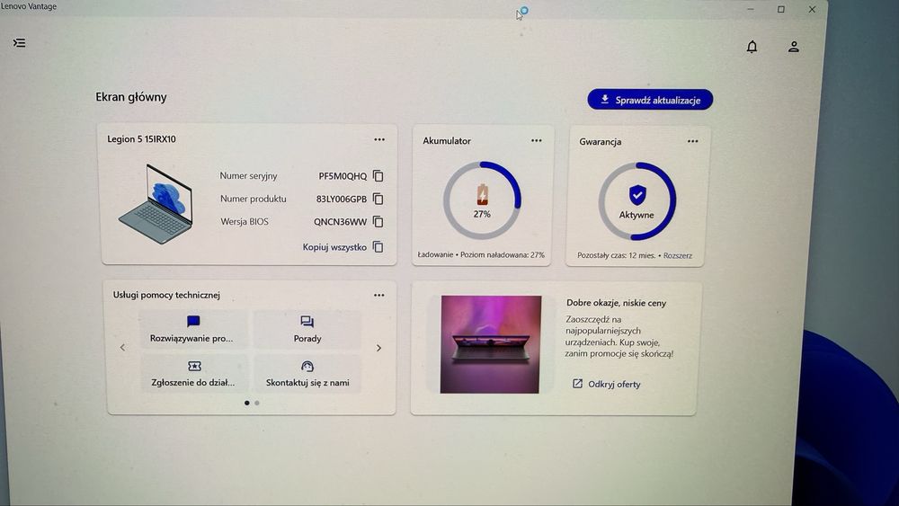 Lenovo Legion 5 - RTX 5060 OLED