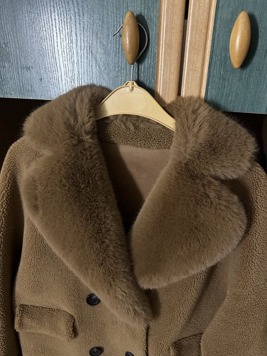 ДубленкаТедди мех натуральный р.44-46цена 2000грн.