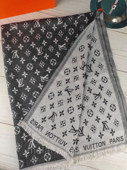 Палантин шарф платок Louis Vuitton Луи Витон жіночий шарф хустка