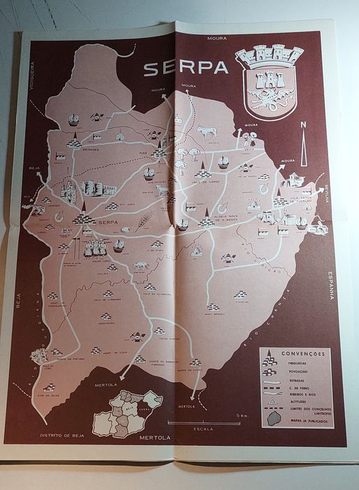 Serpa - ROTEP Tourist Guide | Includes Fold-out Map64741312309762121