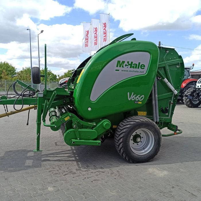 McHale V660  Prasa, Presa Pasowa zmiennokomorowa, po przeglądzieentralne smarowanie