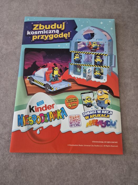 Kinder niespodzianka zabawka