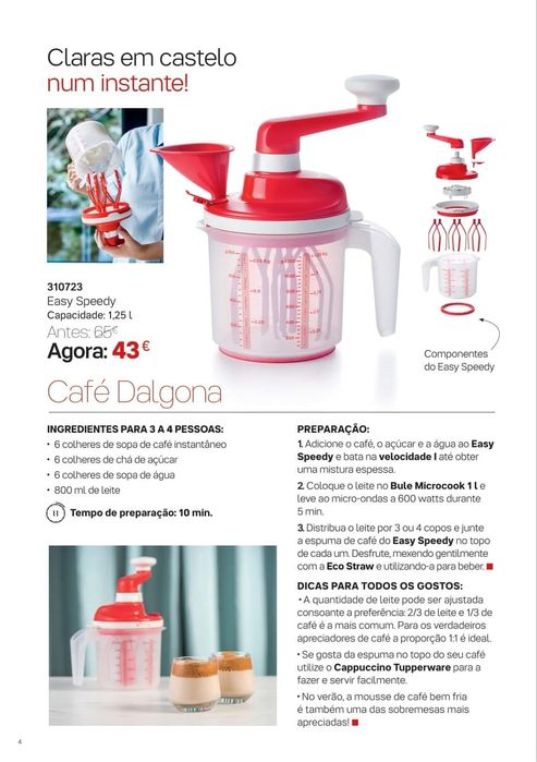 Easy Speed tupperware