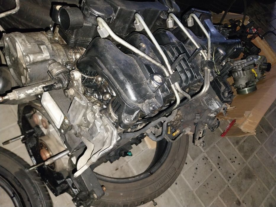 Silnik 1.6 hdi,sprzęgło,alternator