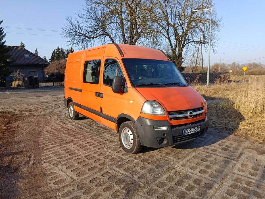 Opel Movano 6 Osobowy L2  H2 Rok 2004