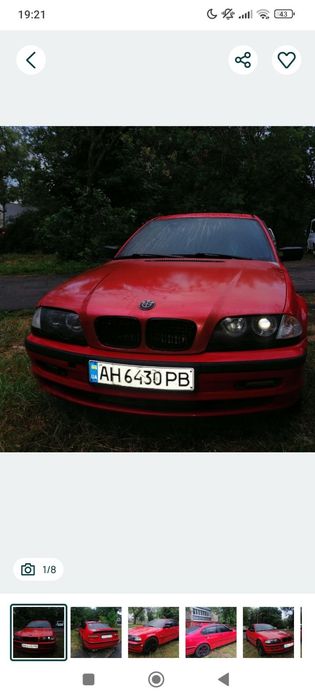 продам BMW E46 до рестайлинг