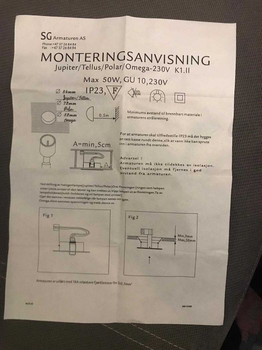 oprawa halogen SG z żarówką 50W,G10 OKAZJA! (mam 6 szt)