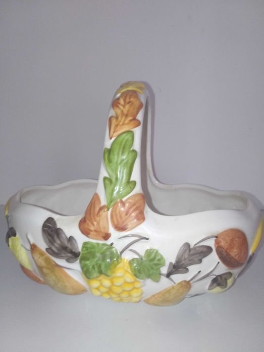 Fruteira anos 90 tema frutas louça