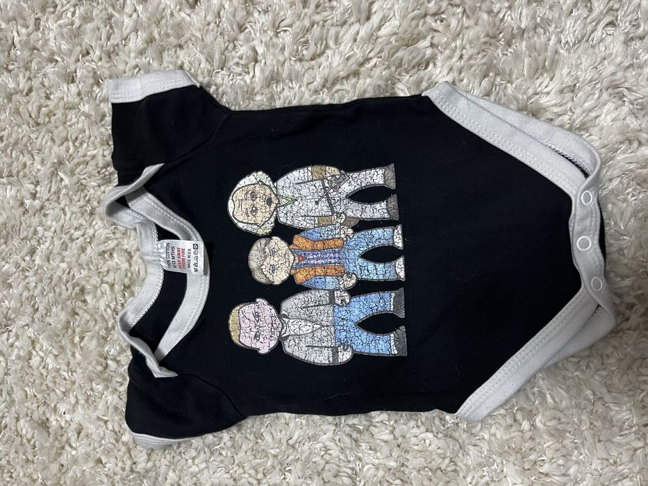Zestaw body z krótkim rękawem 74 cm