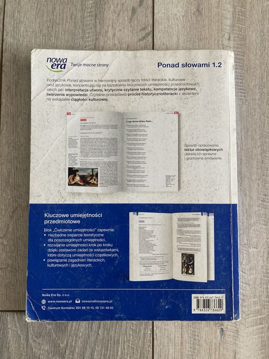 Podręcznik do polskiego nowa era ponad słowami 1 część 2