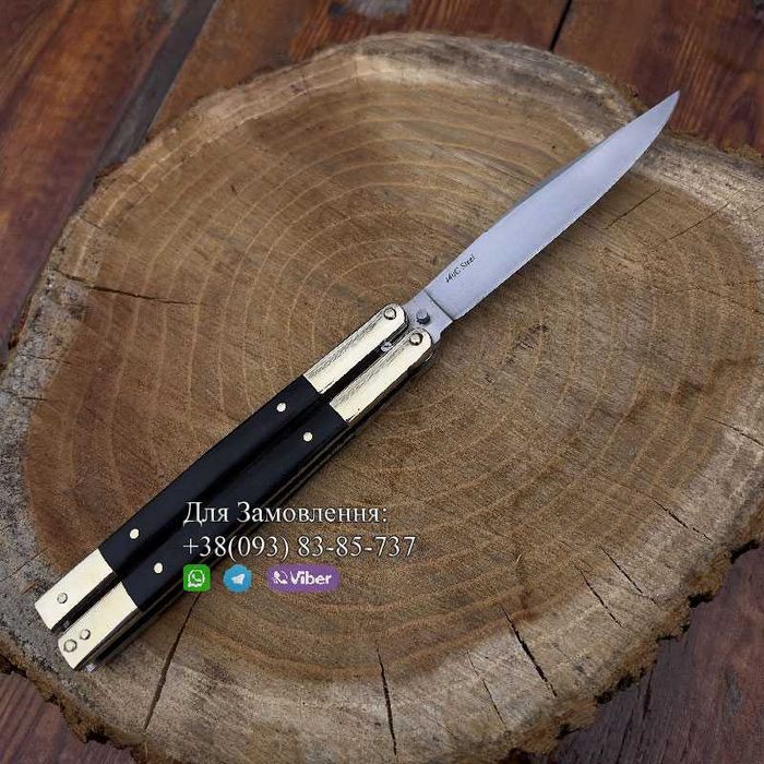 Нож Балисонг/Нож Бабочка/Балисонг/"Black Prince"