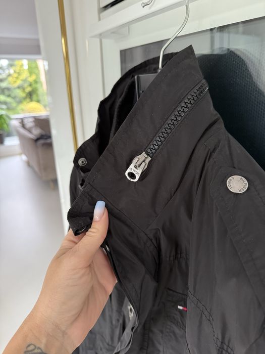 my Hilfiger męska kurtka jesienna wiosenna  czarna XL