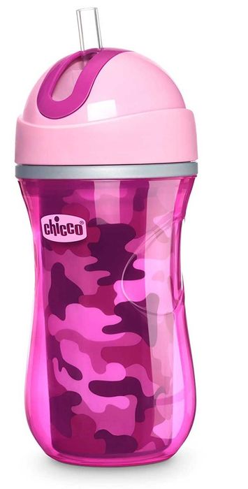 непроливайка Chicco поїльник з трубочкою260мл Insulated Sippy Cup