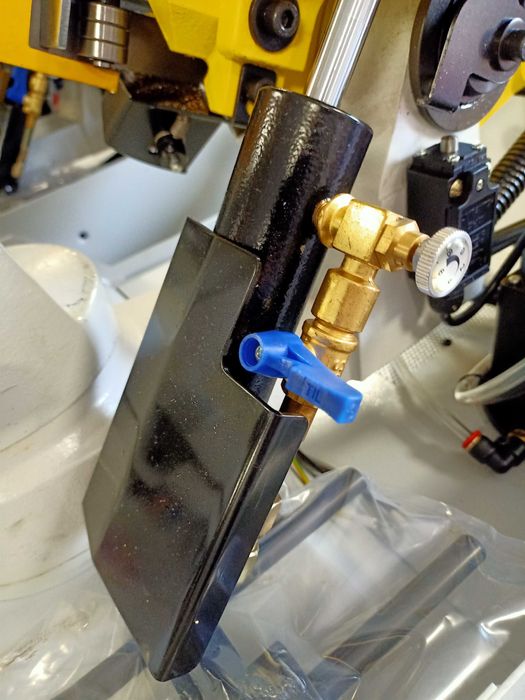 Piła taśmowa S 275 400V przecinarka do metalu kąty, chłodzenie