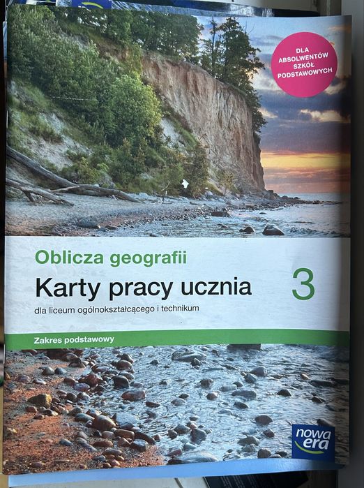 Karty pracy geografia klasa 3 szkoła średnia