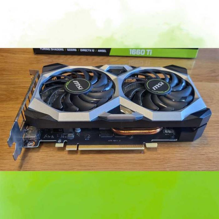 Prywatna MSI GTX 1660 Ti Ventus XS OC 6GB | BOX | OCCT 0 błędów