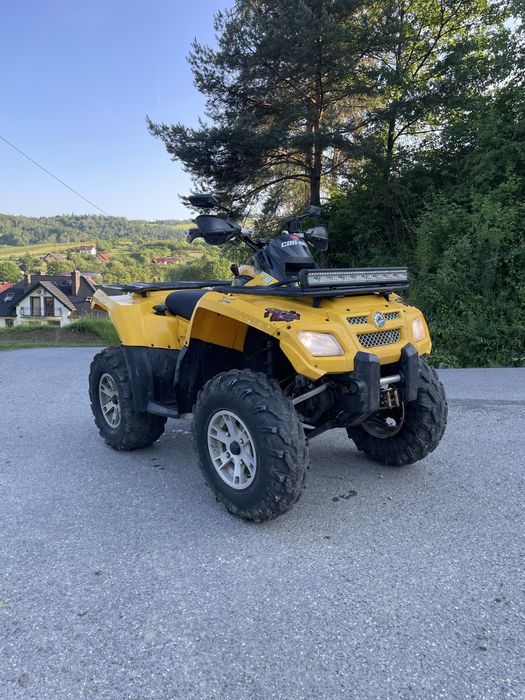 Can am outlander 800 R 4x4 bdb stan wyciągarka grzane manetki led hak brp can-am