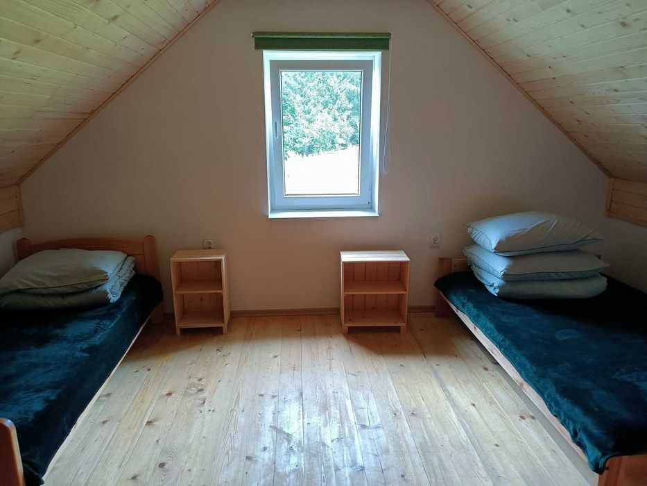 Domek letniskowy z kominkiem "Zielony Bukowiec" Noclegi Bieszczady