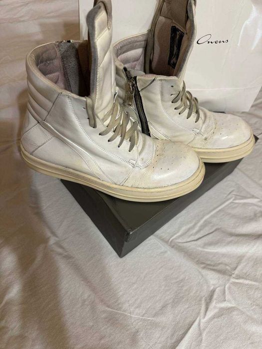 Rick Owens Geobasket white