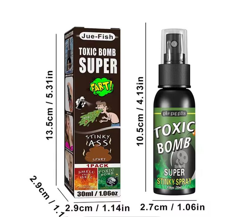 Вонючие спреи Jue-Fish для розыгрыша