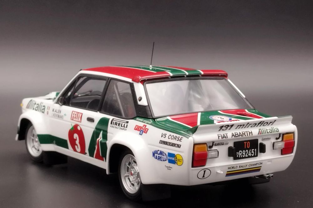 Dla Ciebie wszystko - fiat 131 abarth - w kategorii Modelarstwo