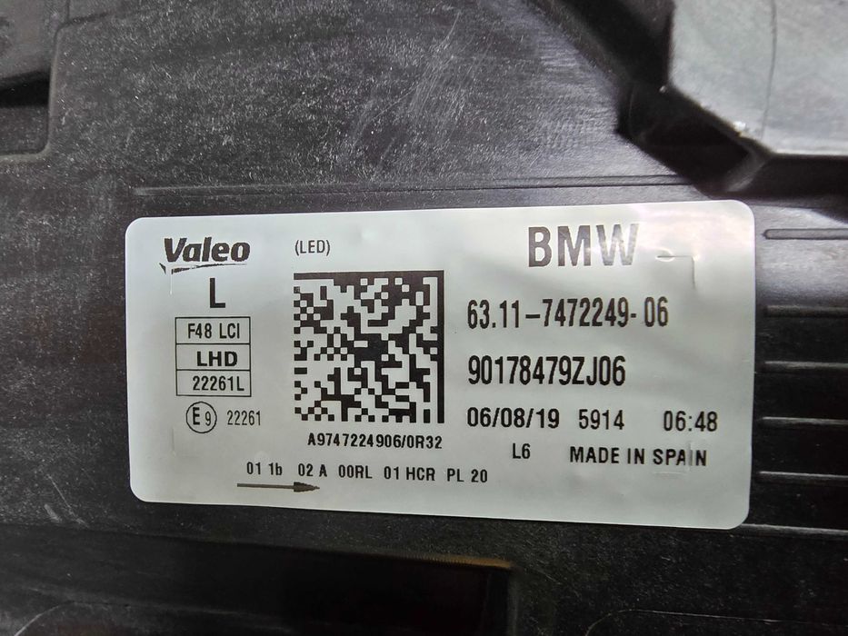 Farol Bmw X1 F48 Lci FullLed
