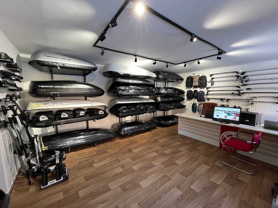 Бокс багажник на авто THULE MOTION 3 M, L, XL, XXL LOW BLACK TITAN