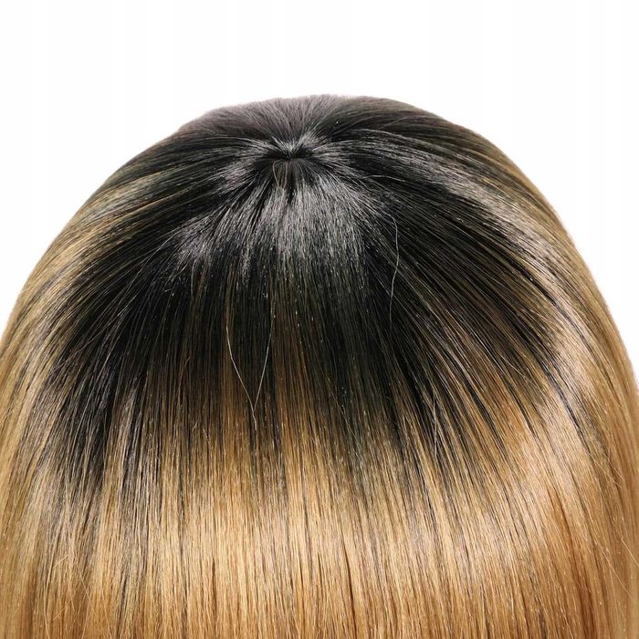 Peruka damska bob ombre blond
