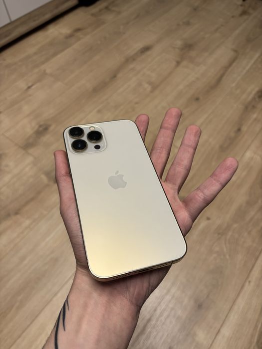 iPhone 13 Pro Max 128 GB Złoty | Kondycja baterii 89% | Szkło Hartowan