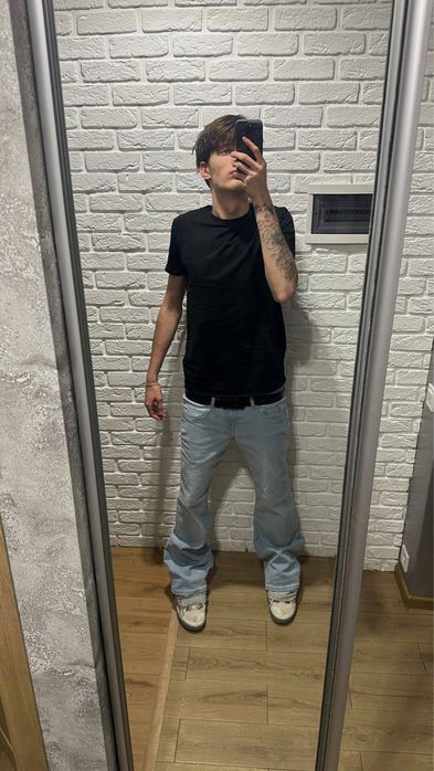 flared type jeans джинсы клеш