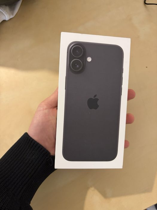 iPhone 16 Plus 128 GB - Preto Novo e Selado