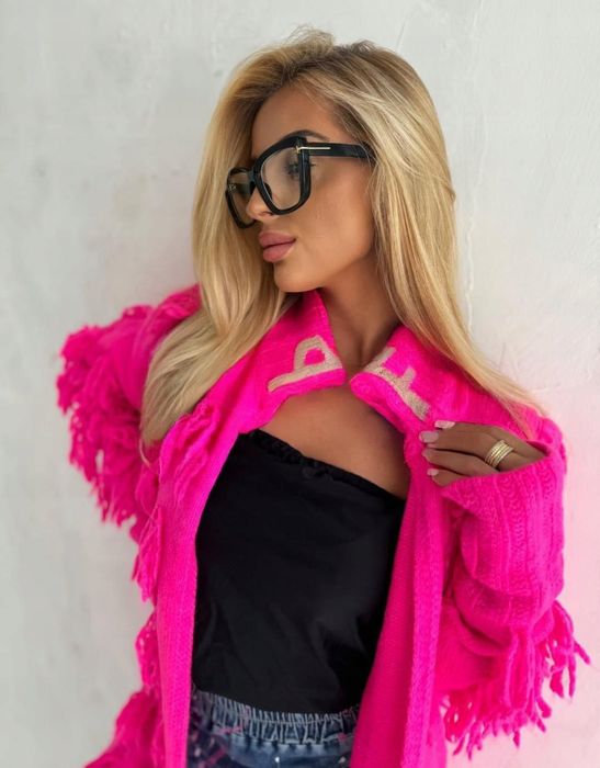 Piękny różowy kardigan Paparazzi Fashion