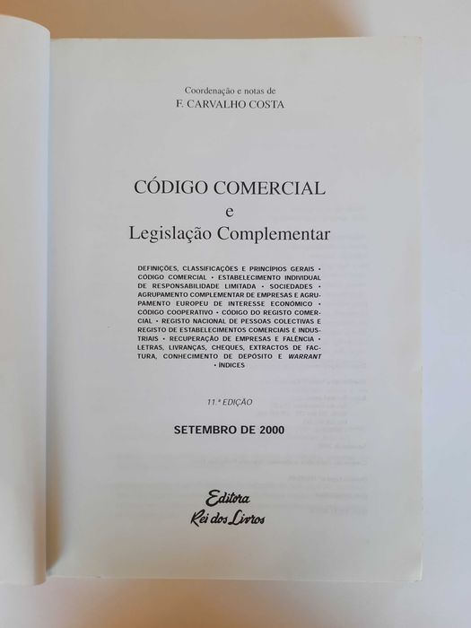 Commercial Code and Complementary Legislation64730216724225121