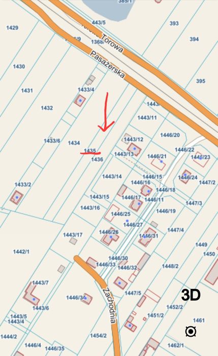 Działka budowlana ul. Pasażerska Ostrów Maz