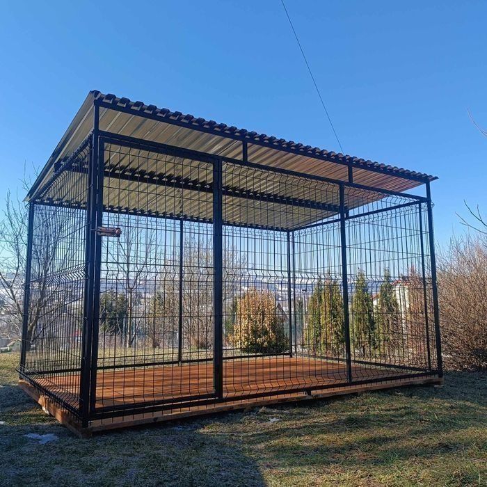 Kojec dla psa 3x2m. Solidna konstrukcja z panelu 3D różne wymiary!