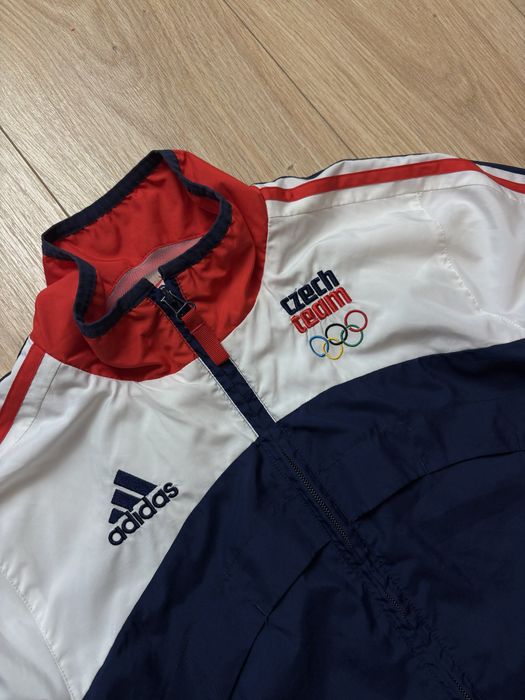 Adidas Czech Olimpic Team 2004 Afine Rare Męska M Kurtka Wiatrówka Track Jacket