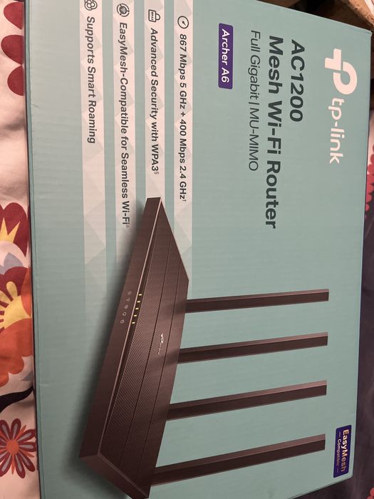 Router tp-link AC1200 Archer A6 gwarancja do 09/2027