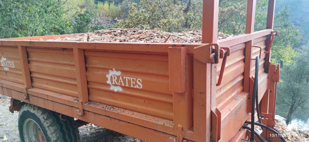 Estilha para aquecimento em caldeiras