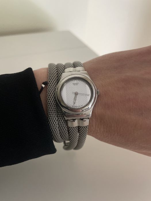 Relógio Prateado da Swatch