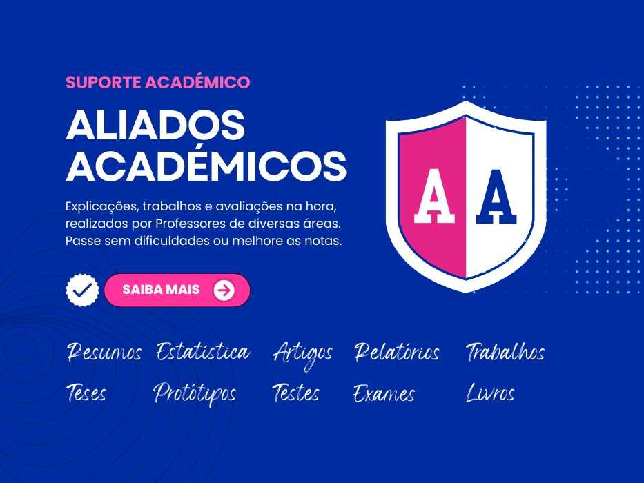 Explicações, Trabalhos Académicos, Teses, Relatórios, Exames, etc.