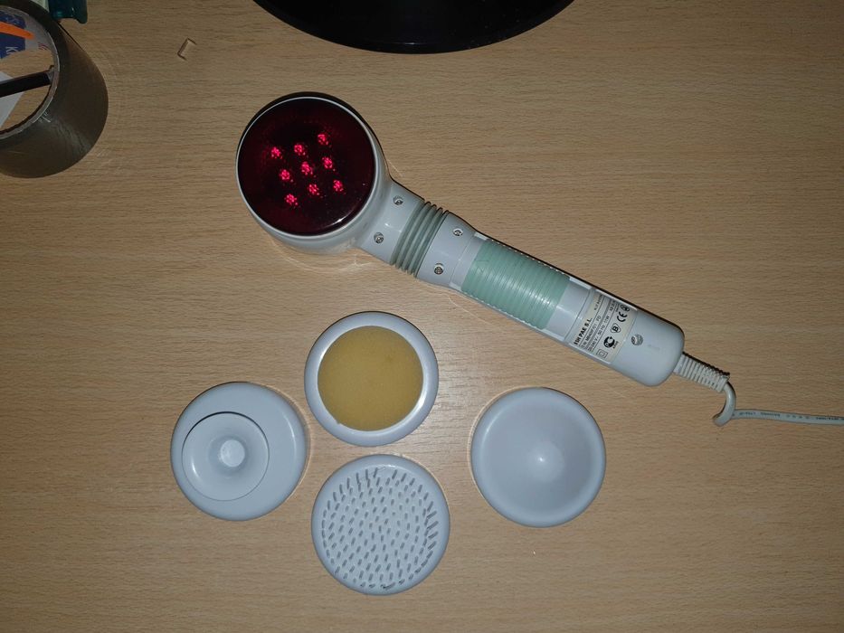 Massajador com infravermelhos