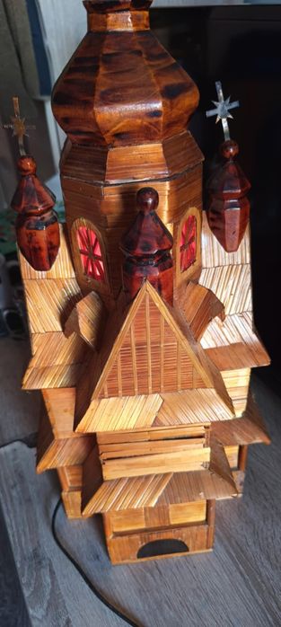 Kościół stary drewniany model