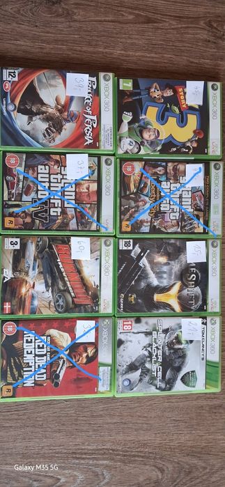 Gry xbox 360 one series x