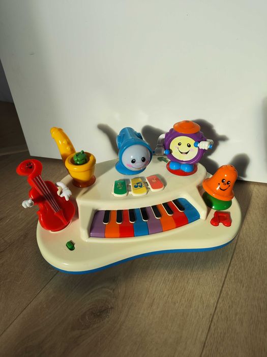 Interaktywna zabawka muzyczna pianino pianinko interaktywne duże