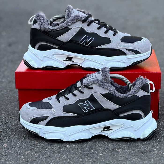 Чоловічі зимні кросівки New Balance, зимові кроссовки, стильні , теплі