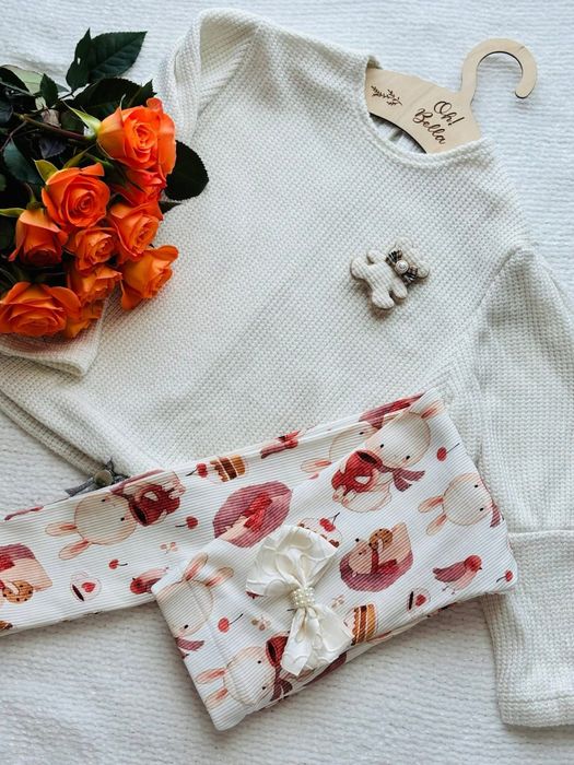 Nowe legginsy w jeże oh bella 92